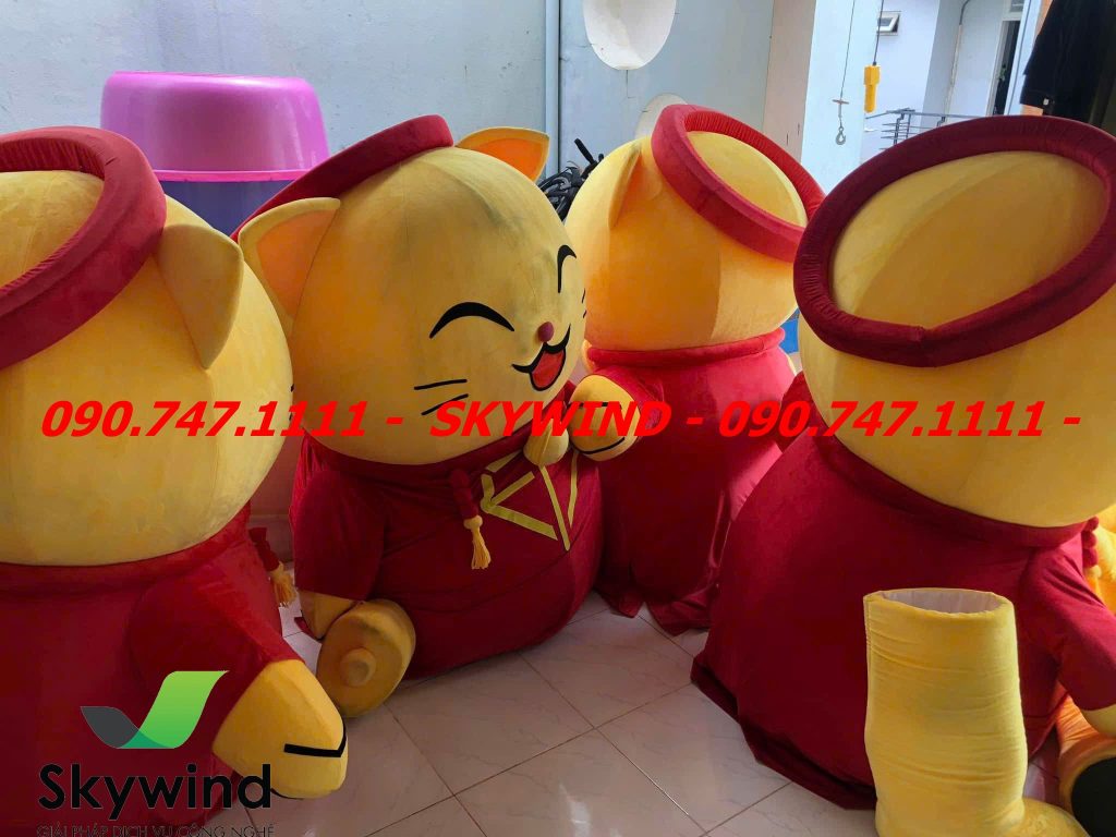 Giặt Mascot Tại TP HCM