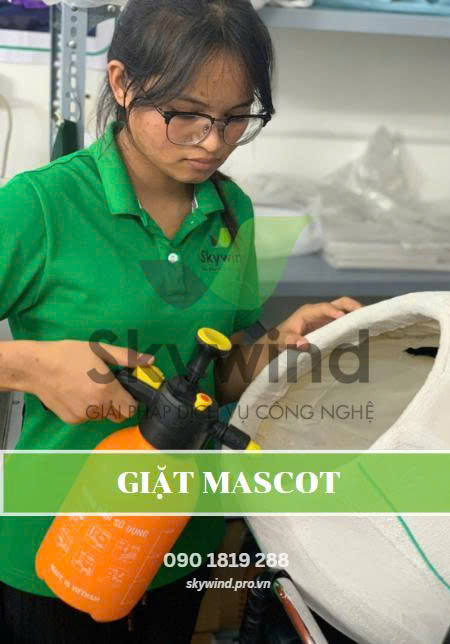 dịch vụ giặt mascot